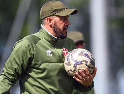 La gioia di Pablo e del presidente Boveri