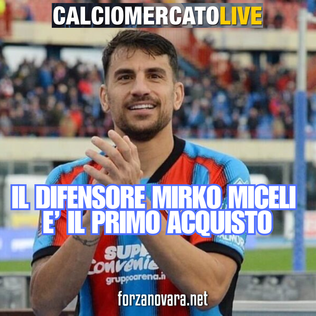 Ufficiale: il difensore Mirko Miceli è un calciatore azzurro