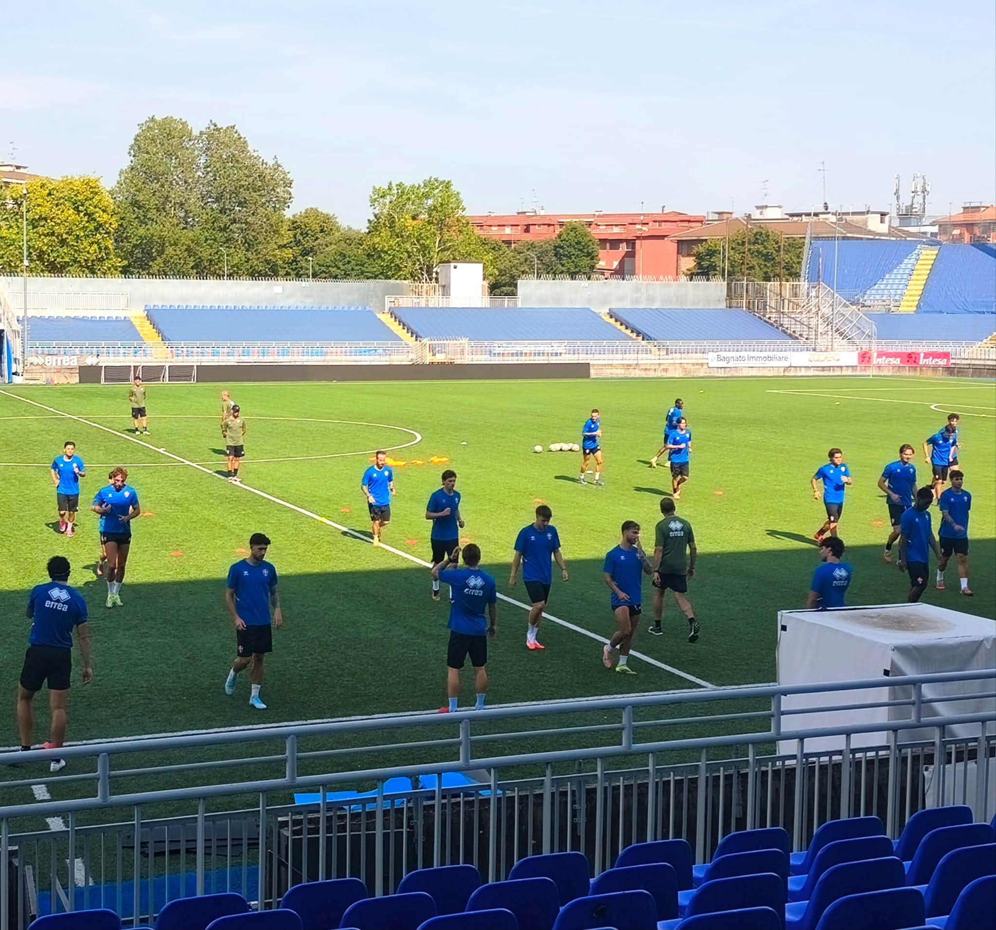 Novara: al via la seconda settimana di ritiro estivo